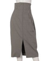 GUNCLUB CHECK FRONT SLIT SK/GRY