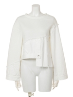 REMAKE DENIM トップス/WHITE*WHITE