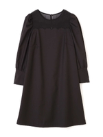 《EDIT COLOGNE》スカラップミニワンピース/ブラック(010)