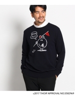 『MR.MEN LITTLE MISS 』 コラボセーター/ホワイト系(002)