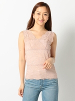 レースタンク/ピンク