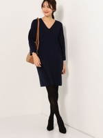 〓JCOG 袖フレア Ｖネック ワンピース/ROYAL