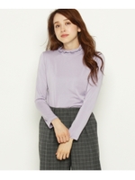 【あったか】花衿ウォームプルオーバー/ライトパープル(081)