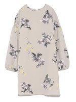 ビッグフラワーボックスワンピース/PBEG