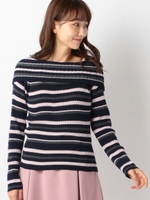 マルチボーダーオフタートル/青系