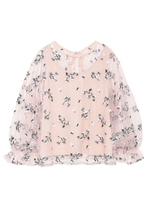 ミニブーケエンブロチュールプルオーバー/BLK