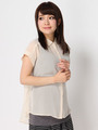 22383 シフォンブラウスアンサンブル