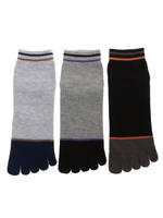 Champion|五本指ショート切り替えソックス3P