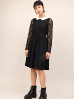 PUNYUS/襟付きレースワンピース