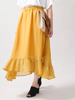 WEGO/イレヘムフリルミディスカート