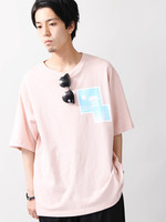 WEGO/カラーフォトプリントビッグTシャツ