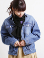 WEGO/タックビッグデニムGジャン