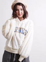 WEGO/ファーカレッジパーカー