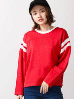 WEGO/フットボールTシャツ