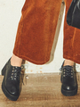 WEGO/レースアップヒールブーツ