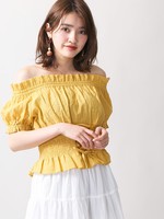 WEGO/レースコルセットブラウス