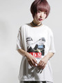 WEGO|SDMフォトプリントTシャツ