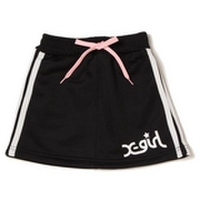 【50%OFF】サイドライン入りジャージスカート