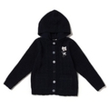 【50%OFF】【キッズサイズ向け】モールニットフードつきはおり