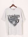 90's プリントTシャツ  LosAngelesRaiders ロサンゼルスレイダース NFL  
