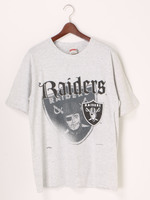 90's プリントTシャツ  LosAngelesRaiders ロサンゼルスレイダース NFL  