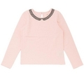 【50%OFF】【ガールズ向け】衿ディテール付き長袖Tシャツ