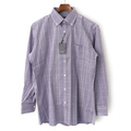 【新品】 BDシャツ M バーバリーロンドン 48004 BURBERRY LONDON パープル系 メンズ