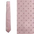 【新品】 クレストブリッジ クレストブリッジ　ネクタイ  68007 CRESTBRIDGE ピンク メンズ