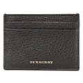 【新品】 グレインレザー カードケース ハウスチェック  バーバリーロンドン y-001250 BURBERRY LONDON ブラック メンズ