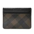 【新品】 コンパクトパスケース 10×7.5cm バーバリー y-001077 BURBERRY チョコブラック メンズ