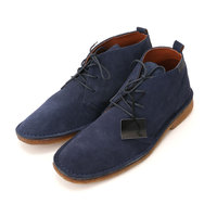 【新品】 スエードブーツ 2 , [底長さ]32×11cm バーバリーブラックレーベル 47217 BURBERRY BLACK LABEL ネイビー系 メンズ