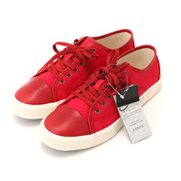 【新品】 スニーカー [底長さ]28×10cm バーバリーブラックレーベル 47206 BURBERRY BLACK LABEL レッド系 メンズ