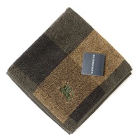 【新品】 タオルハンカチ  バーバリー 60416 BURBERRY グリーン系 レディース