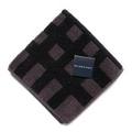 【新品】 タオルハンカチ　チェック  バーバリーロンドン 66147 BURBERRY LONDON ブラック レディース