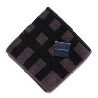【新品】 タオルハンカチ　チェック  バーバリーロンドン 66147 BURBERRY LONDON ブラック レディース