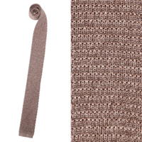 【新品】 ニットタイ 143×5.3cm バーバリーロンドン 49350 BURBERRY LONDON ブラウン系 メンズ