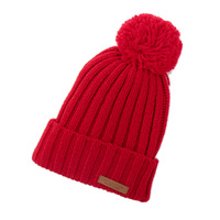 【新品】 ニット帽子 バーバリーブルーレーベル BURBERRY BLUE LABEL 42264 レッド系 メンズ