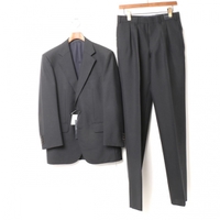 【新品】 ノッチドラペルテーラードジャケットスーツ 90A4 バーバリーロンドン 69124 BURBERRY LONDON ネイビー メンズ