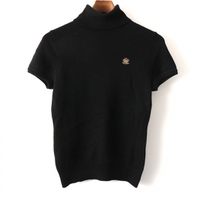 【新品】 ハイネックニット 38 バーバリーブルーレーベル 53104 BURBERRY BLUE LABEL ブラック系 レディース