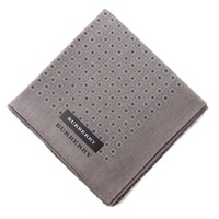 【新品】 ハンカチ  バーバリー 61273 BURBERRY グレー レディース