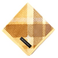 【新品】 ハンカチ  バーバリー 61605 BURBERRY イエロー系 レディース