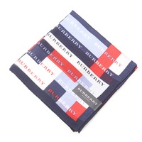 【新品】 ハンカチ  バーバリーロンドン 60039 BURBERRY LONDON ブラック系×レッド系 レディース