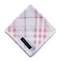 【新品】 ハンカチ  バーバリーロンドン 64197 BURBERRY LONDON パープル レディース
