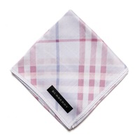 【新品】 ハンカチ  バーバリーロンドン 64197 BURBERRY LONDON パープル レディース