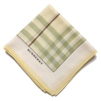 【新品】 ハンカチ  バーバリーロンドン 64320 BURBERRY LONDON イエロー レディース