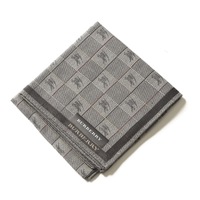 【新品】 ハンカチ  バーバリーロンドン 64469 BURBERRY LONDON グレー レディース