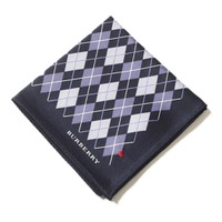 【新品】 ハンカチ  バーバリーロンドン 64527 BURBERRY LONDON パープル レディース