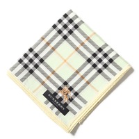 【新品】 ハンカチ  バーバリーロンドン 64607 BURBERRY LONDON グリーン レディース