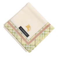 【新品】 ハンカチ 無地  バーバリー 71557 BURBERRY ホワイト メンズ