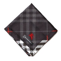 【新品】 ハンカチ　チェック  バーバリーロンドン 68754 BURBERRY LONDON ブラック レディース